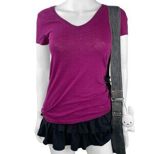 00s 2010s Victorias Secret PINK Vneck Tee Sz XS